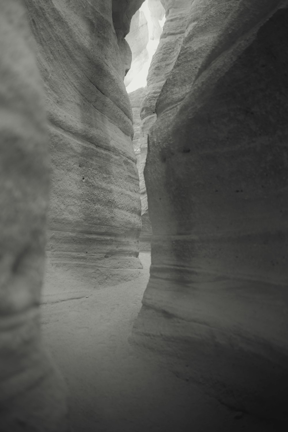 grayscale photo of a river