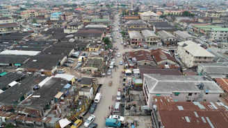 aerial view of city buildings during daytime
