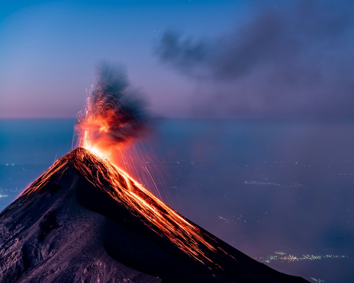 Click to learn more about Volcanos.