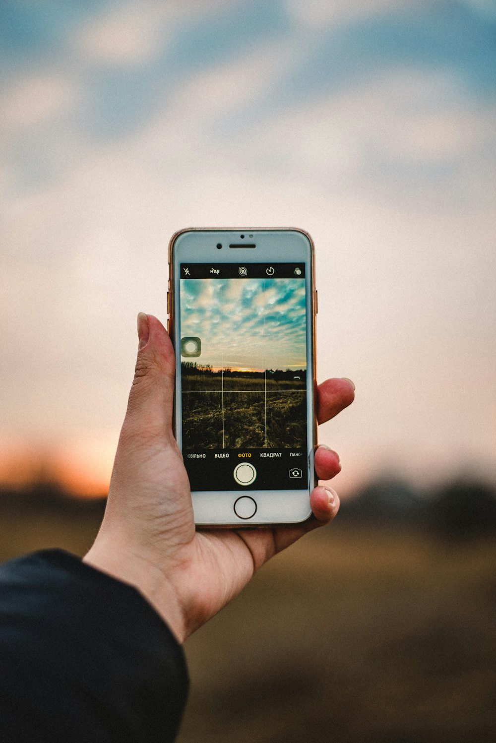 person holding silver iphone 6