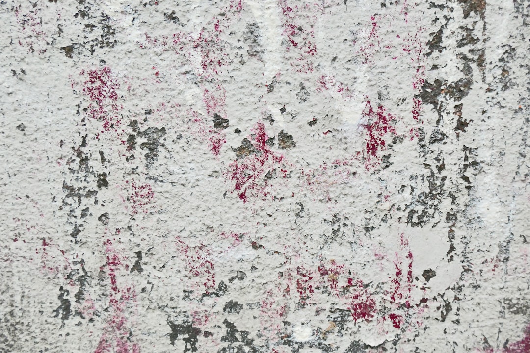 pink and white abstract painting