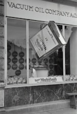 A modern store showcasing lubricants and filters.