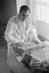 Innovative materials being tested in a lab.