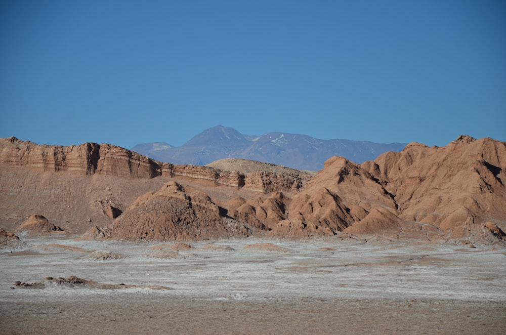 brown mountain under blue sky during daytime