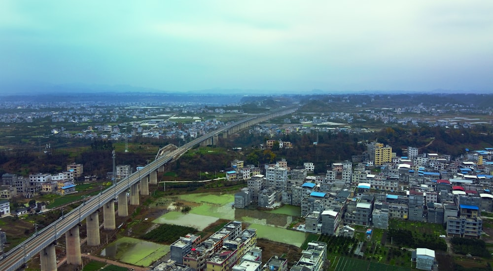 aerial view of city buildings during daytime