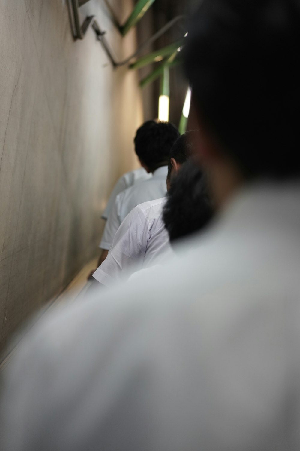 man in white dress shirt