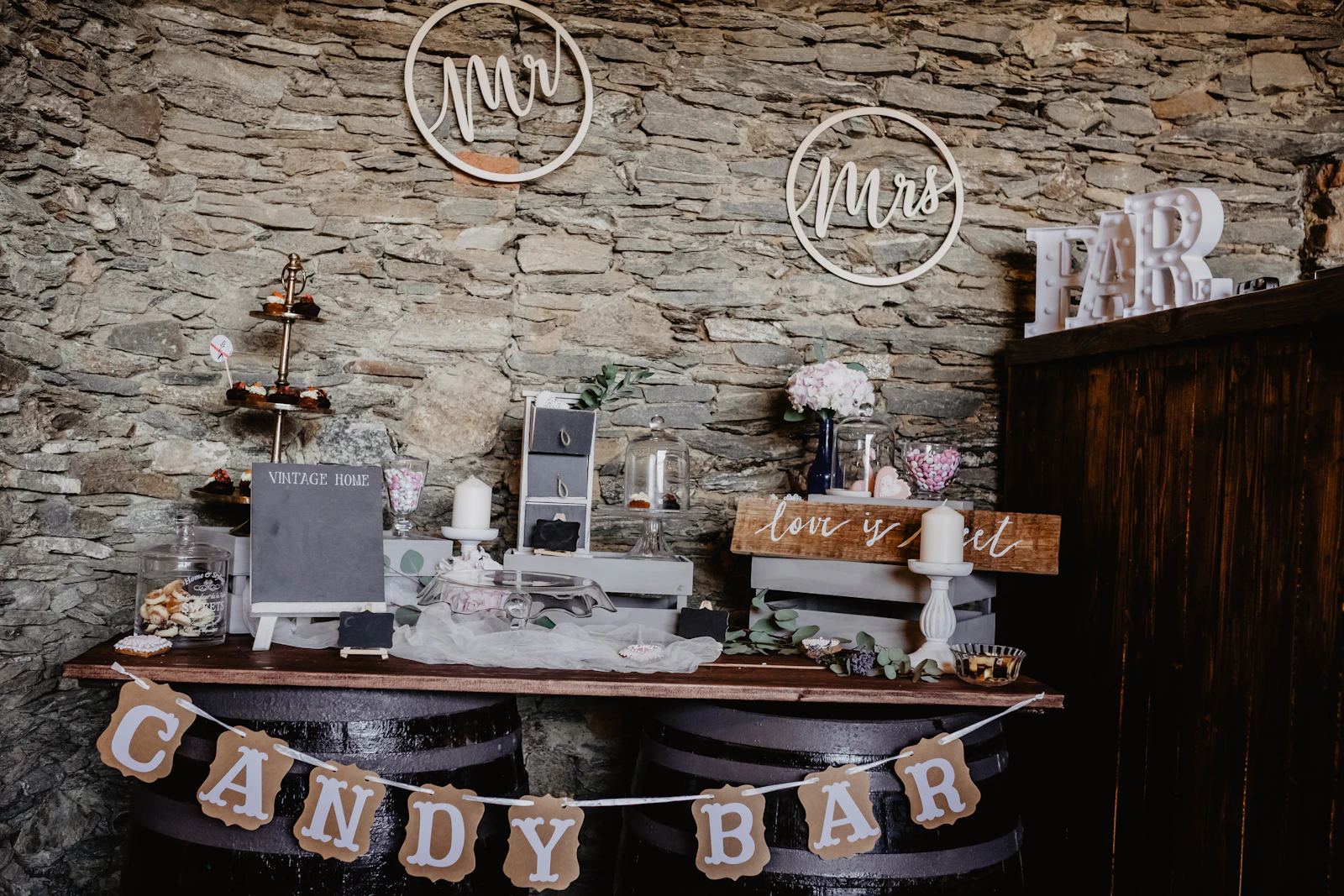 Candy Bar Hồng Tiệc Sinh Nhật 3