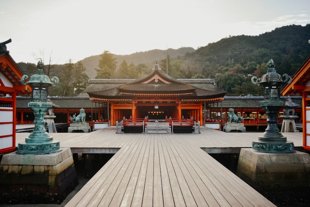 travelers stories about Temple in Miyajima, Japan