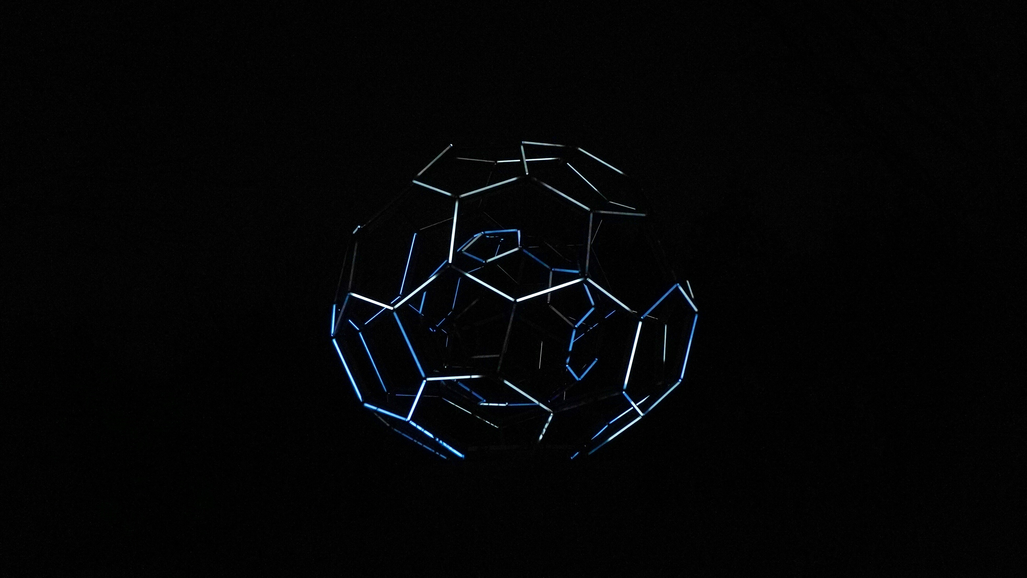 black and white ball illustration