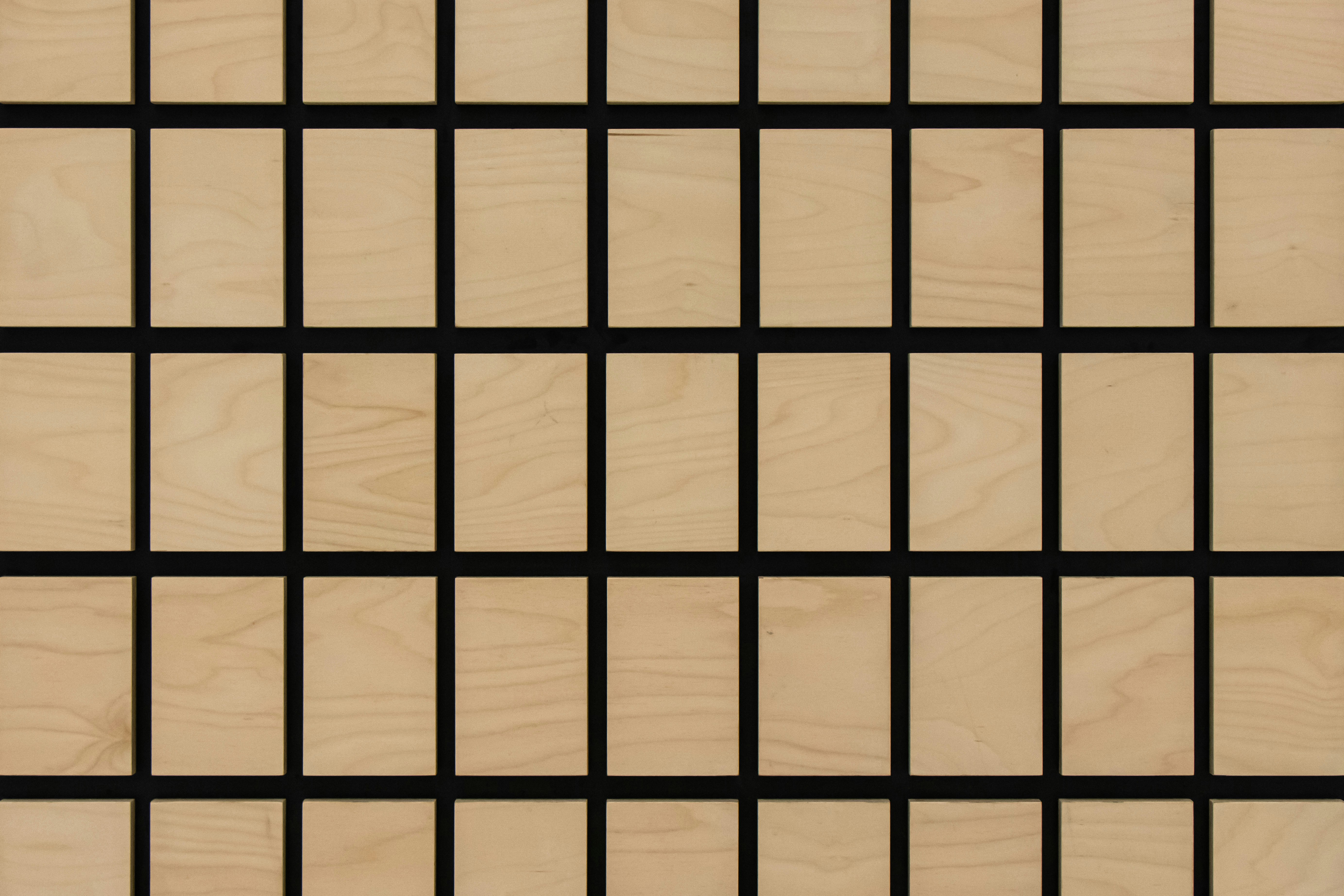 Geometric Wooden Coasters