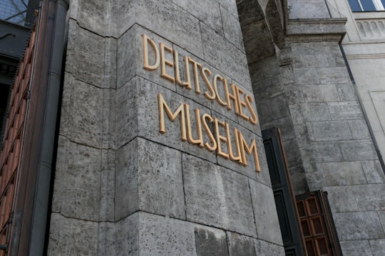 gray and brown brick wall in Deutsches Museum Germany