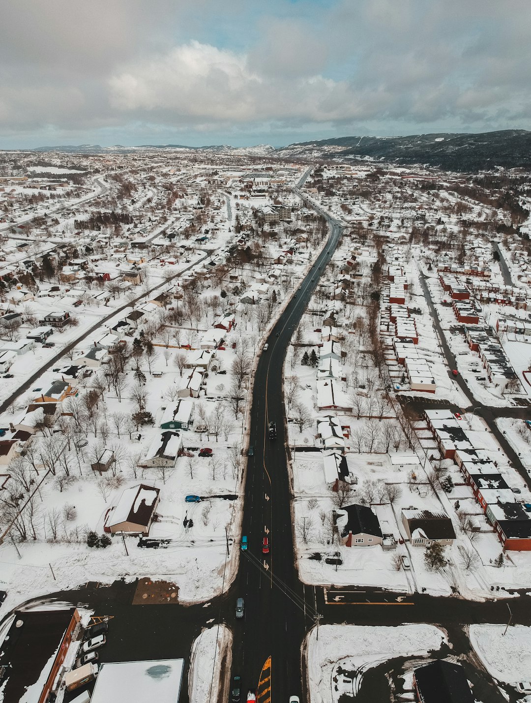 aerial view of city during daytime