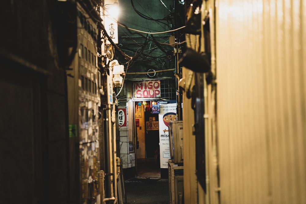 green and black street light