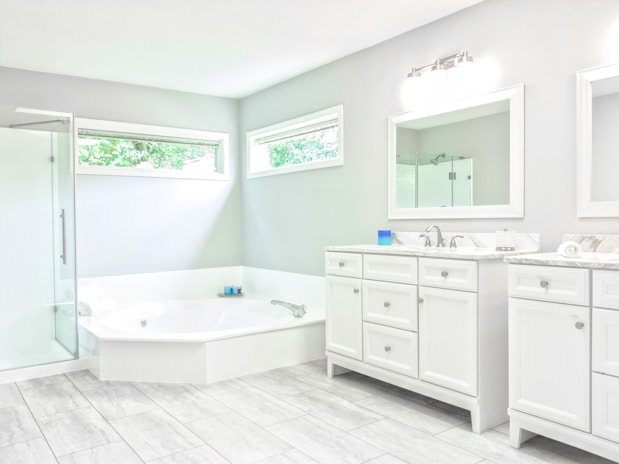 Upgrading or replacing faucets, sinks, toilets, and showers to improve functionality and aesthetics.