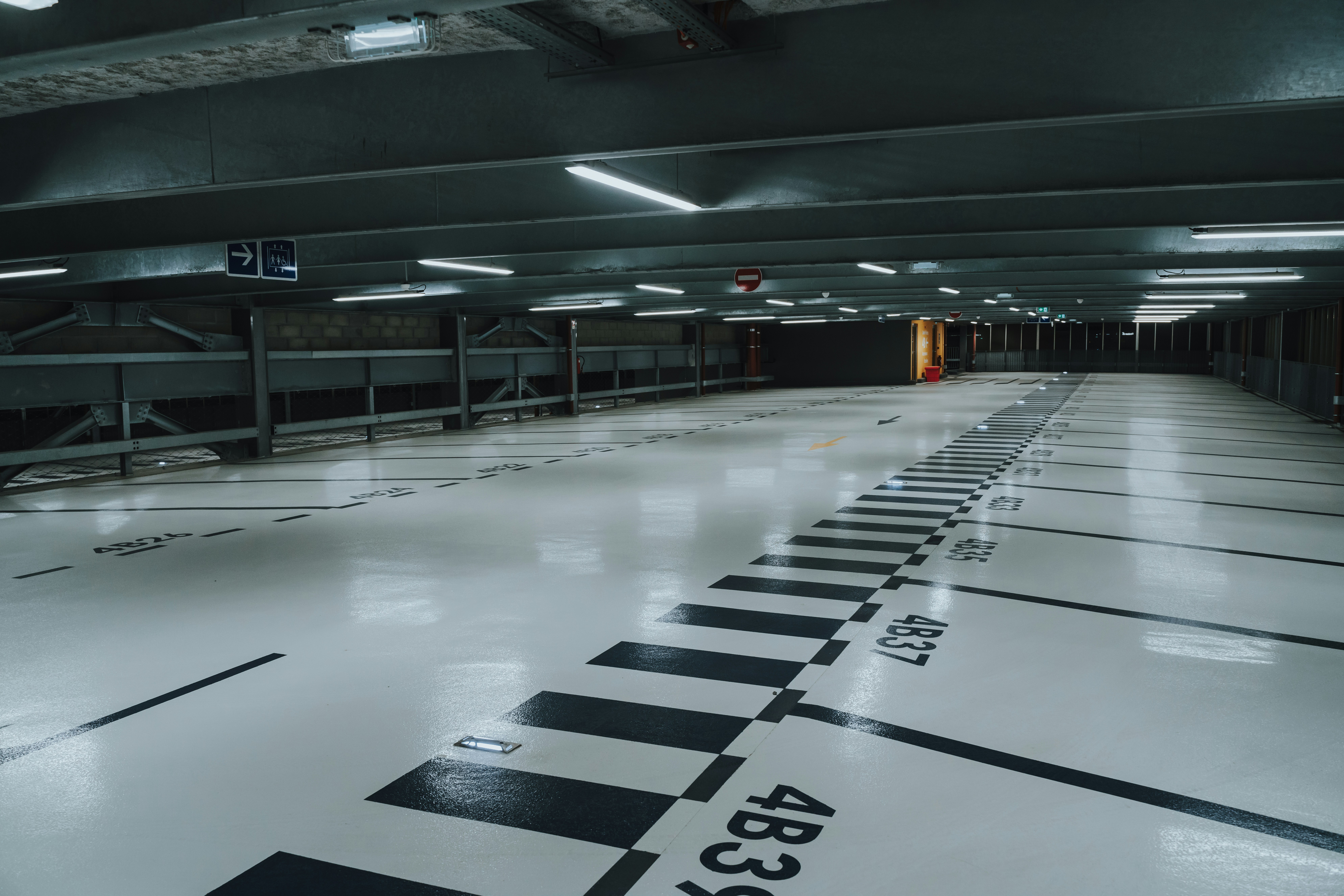 white and black kanji text print board