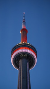 red and white tower under blue sky during daytime
