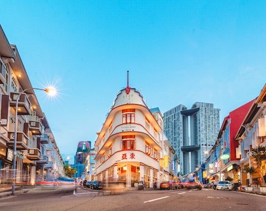 cars on road near buildings during daytime in Potato Head Singapore Singapore