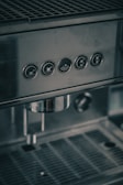Close-up of a precision drink customization interface.