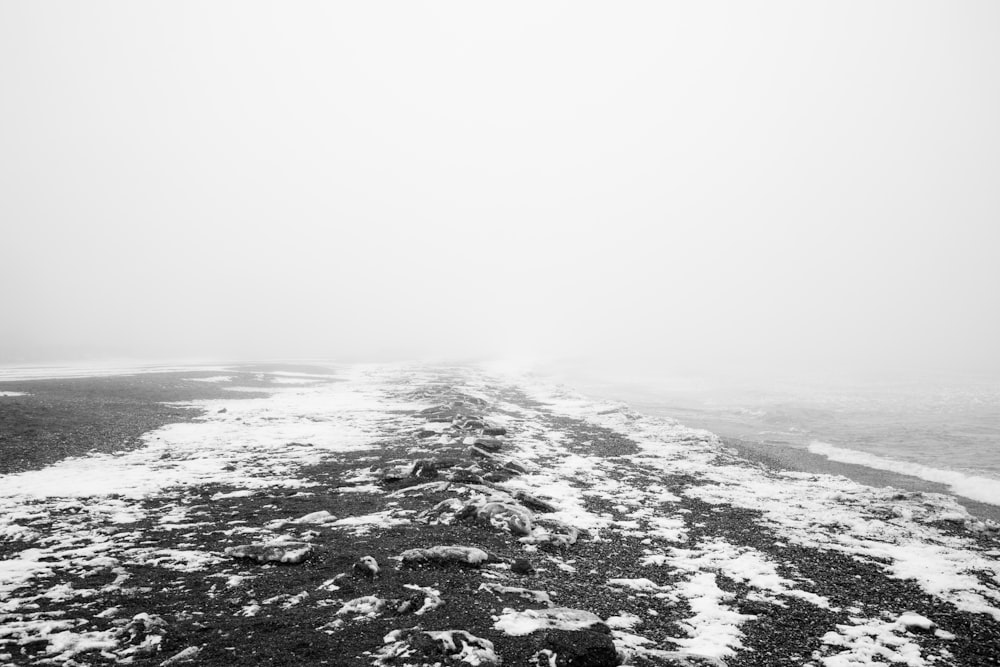 grayscale photo of water waves