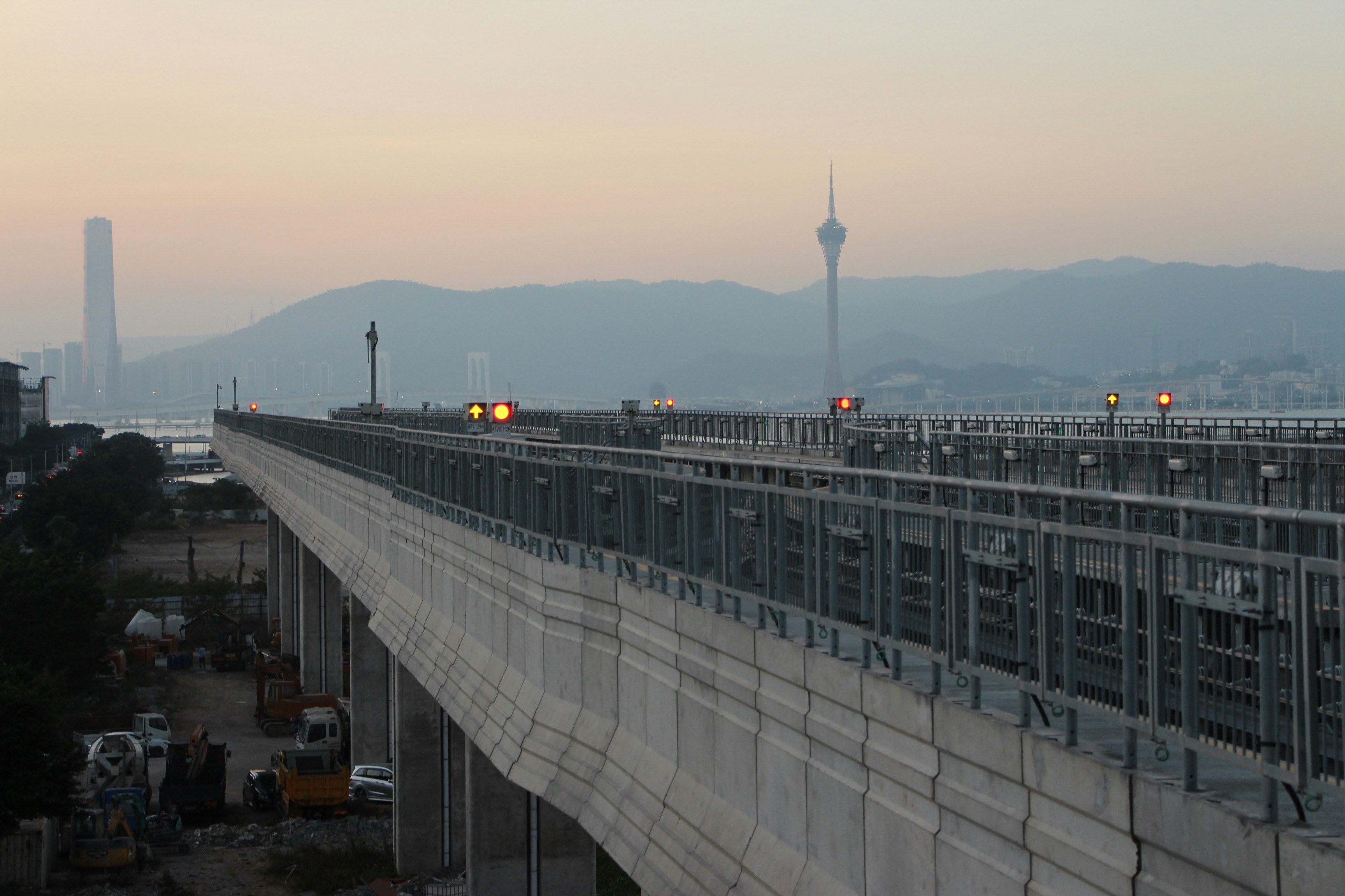 white and gray bridge during daytime