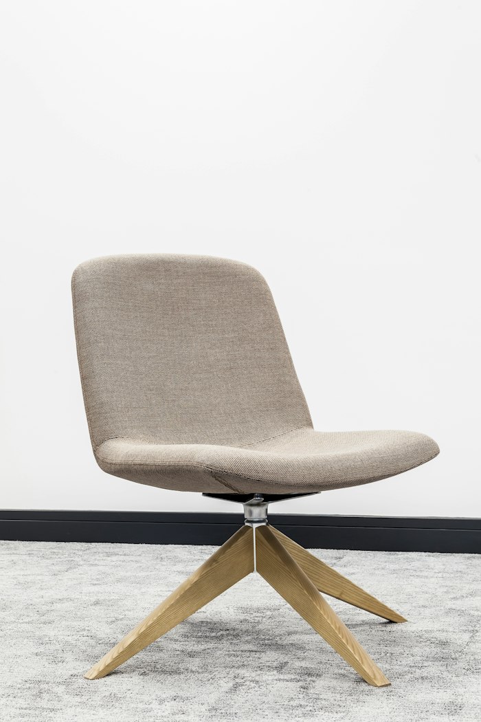 Fauteuil en tissu doux