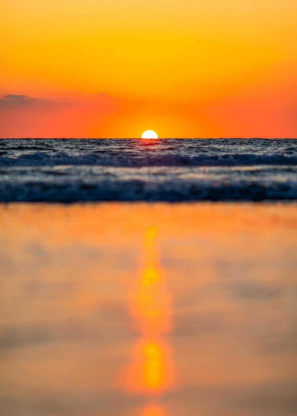 silhouette of people on beach during sunset