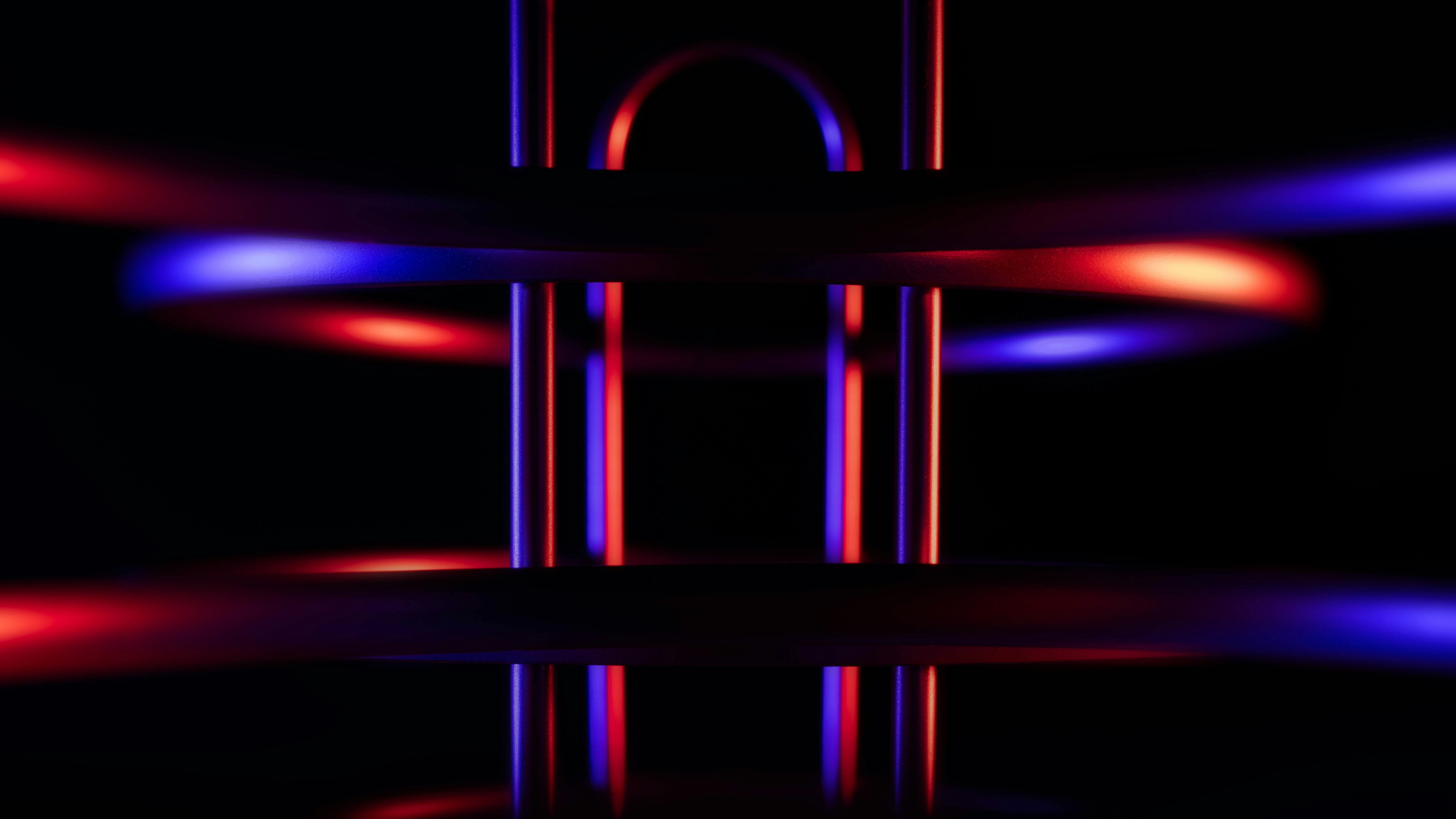 Purple and black light abstract