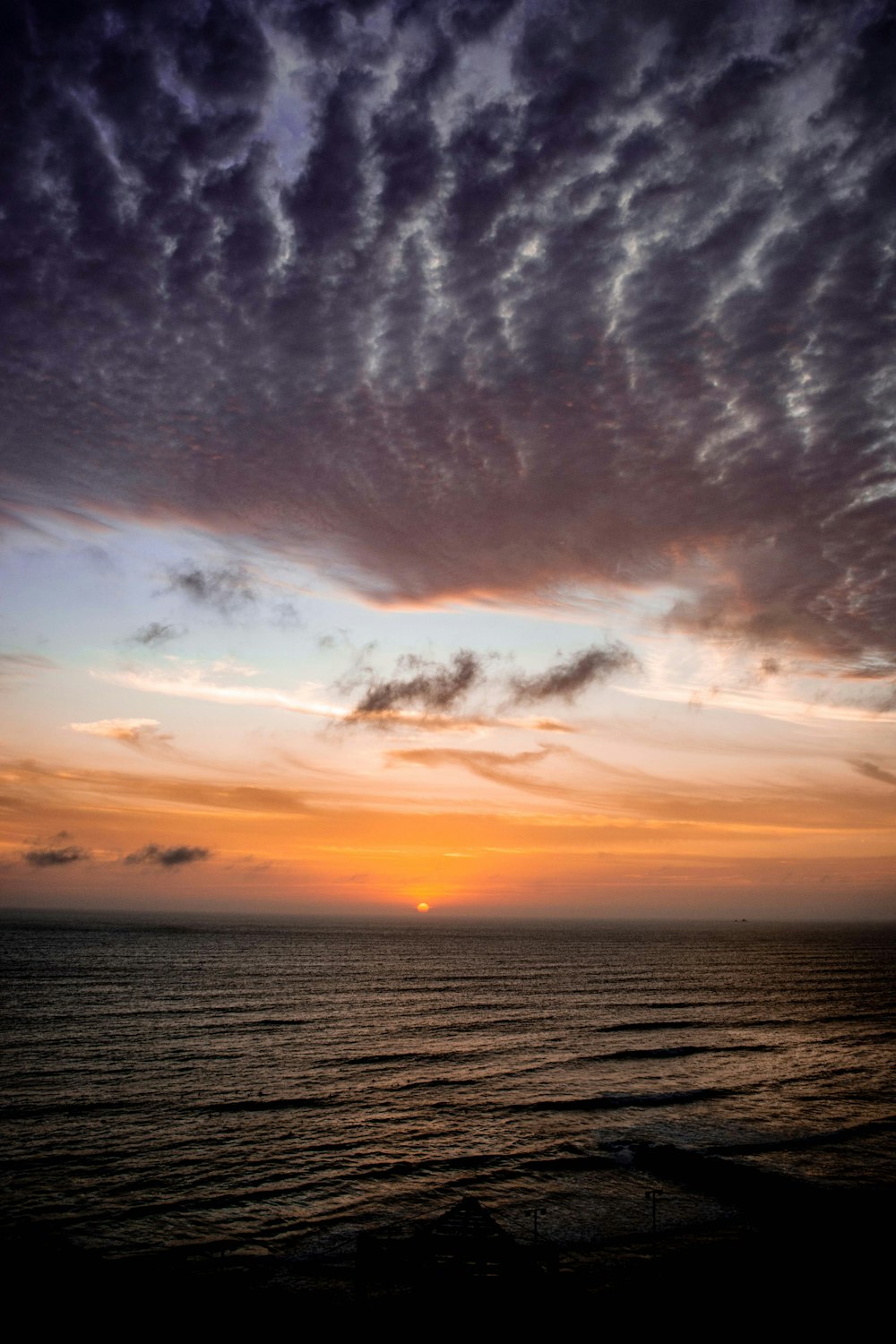 ocean under cloudy sky during daytime