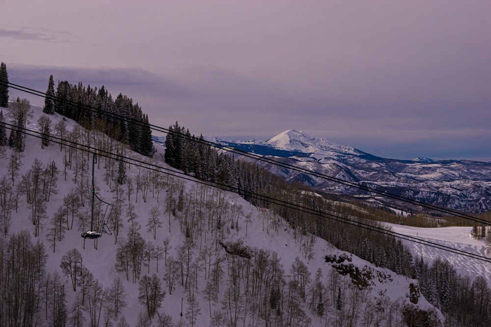 snow covered mountain during daytime