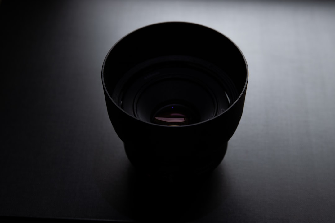 black round container on white surface