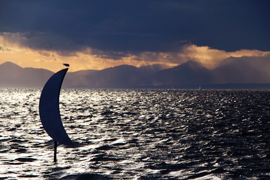 body of water during sunset in Thessaloniki Greece