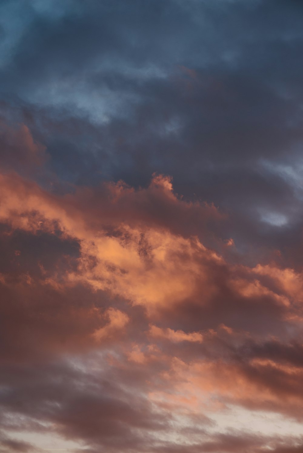 orange and gray clouds during sunset