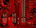 red and black abstract illustration