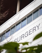 white and black concrete building
