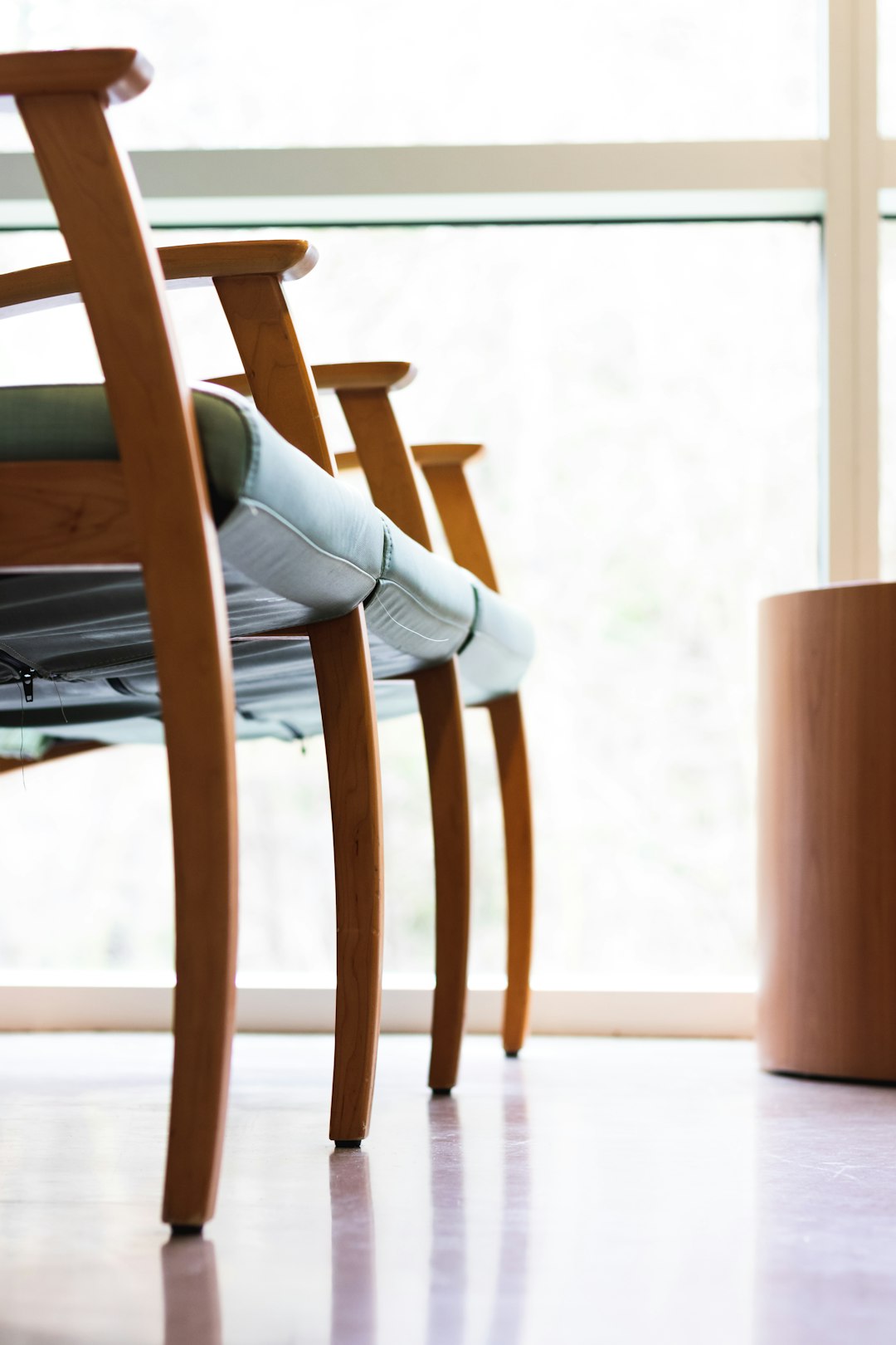 brown wooden chair beside brown wooden table