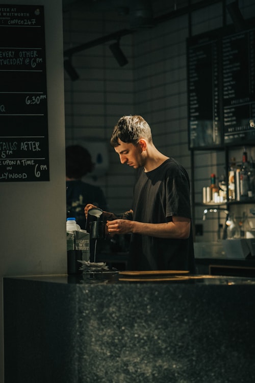 Portrait of Noah, Coffee Educator
