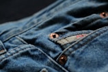 Rongzhiyue: blue denim button up jacket