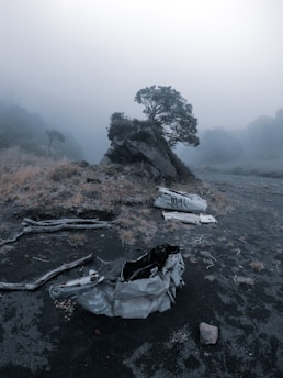white car on gray rocky road