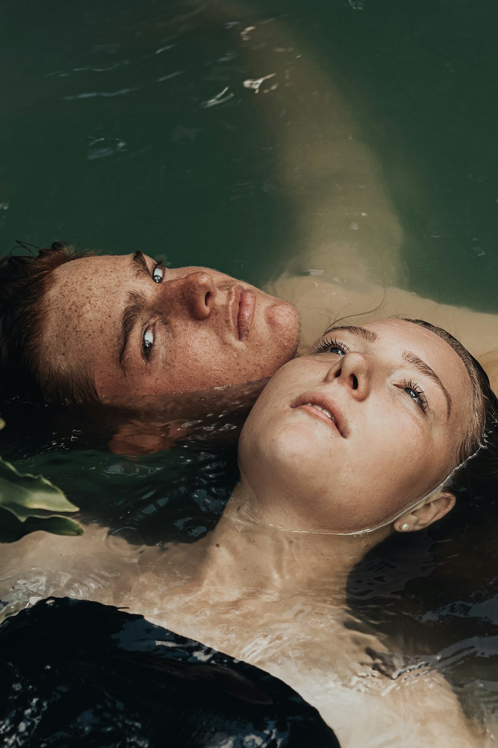 woman in water during daytime