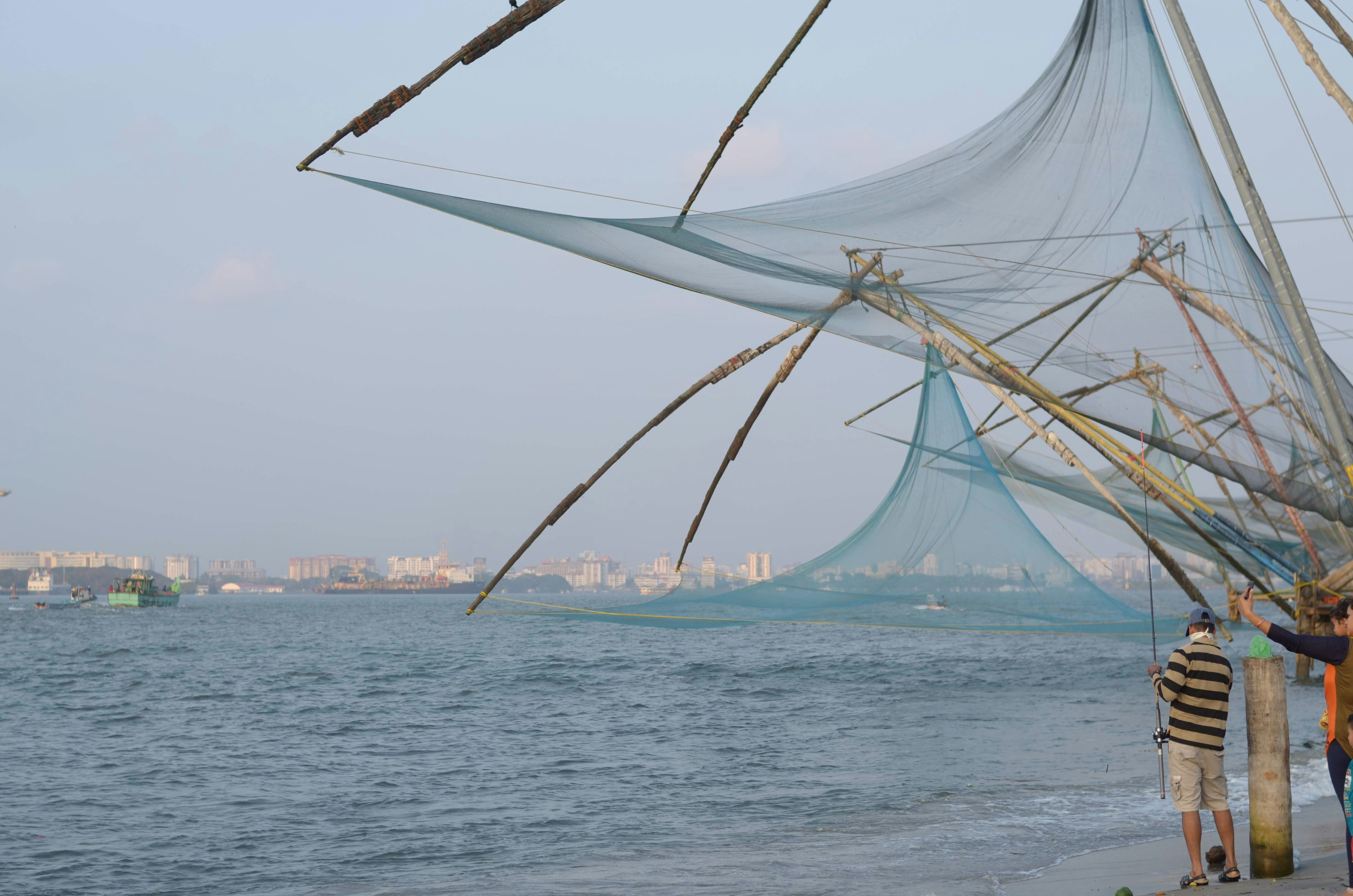 Fishing equipment setup