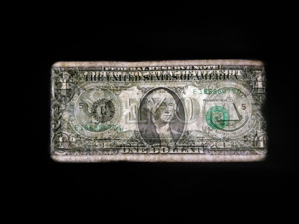 1 us dollar bill
