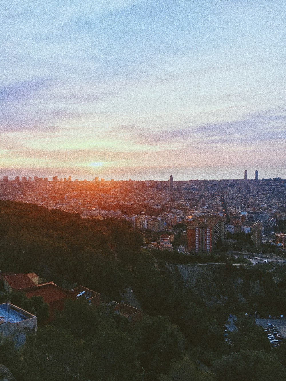 aerial view of city during daytime