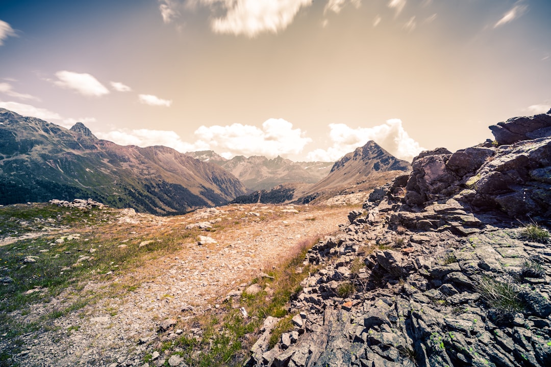 Mountain range photo spot Berninapass Maloja Pass