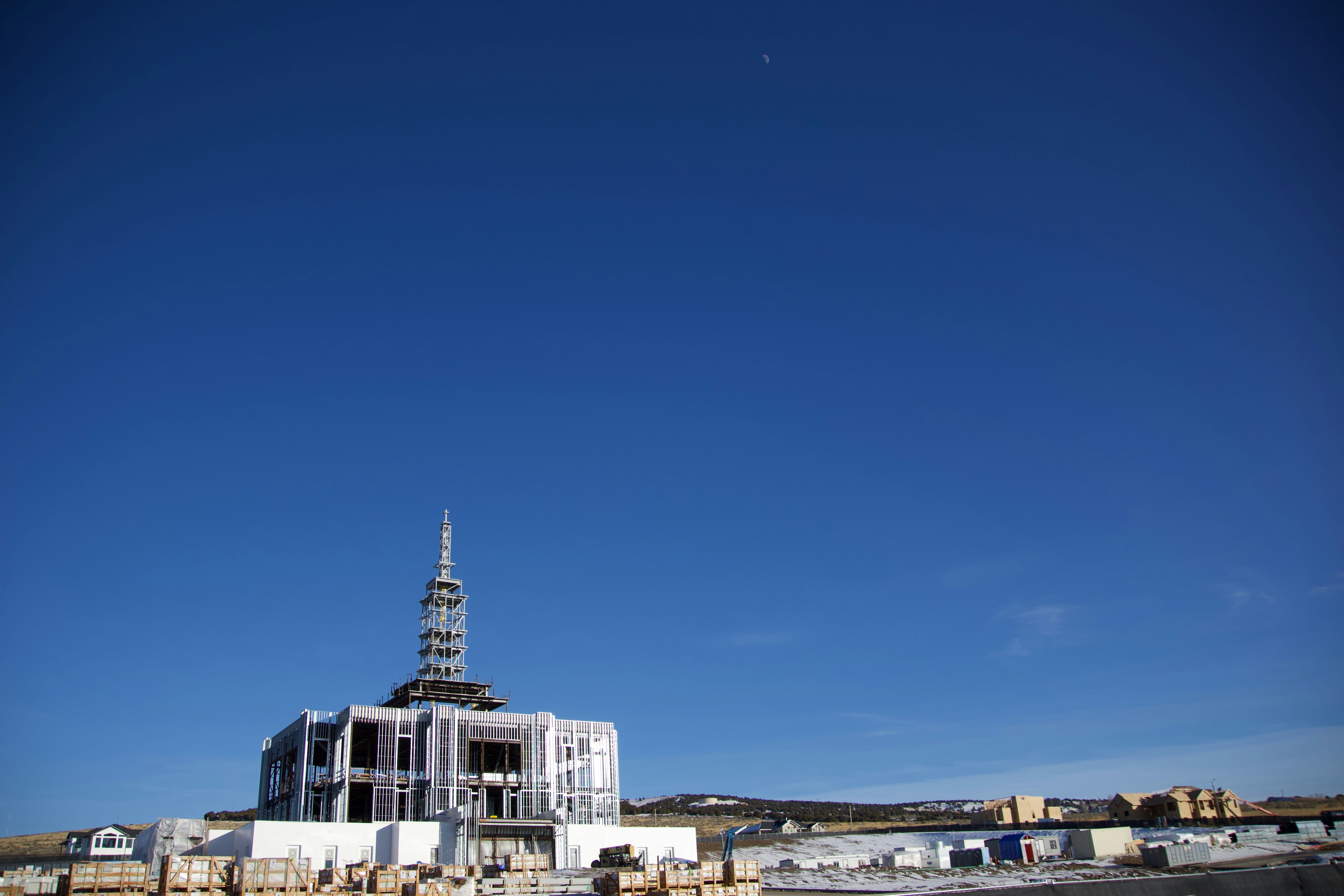 white concrete building under blue sky during daytime