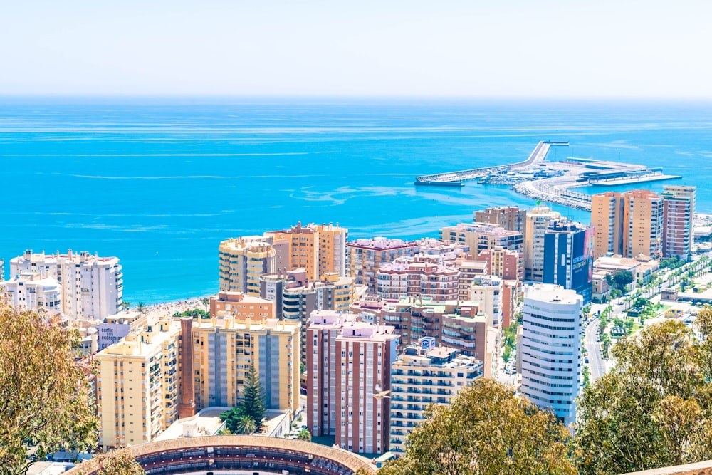 aerial view of city buildings during daytime