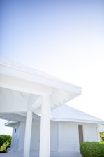 Finished modern institutional building with clean lines and landscaped surroundings.