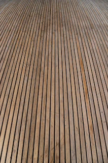 brown and black striped textile