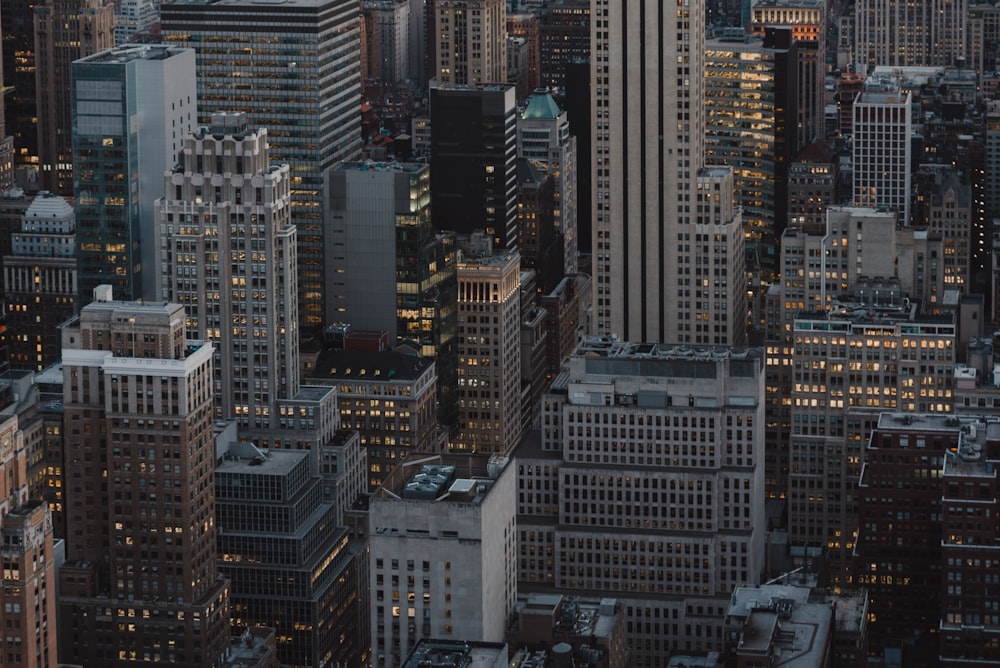 high rise buildings during daytime