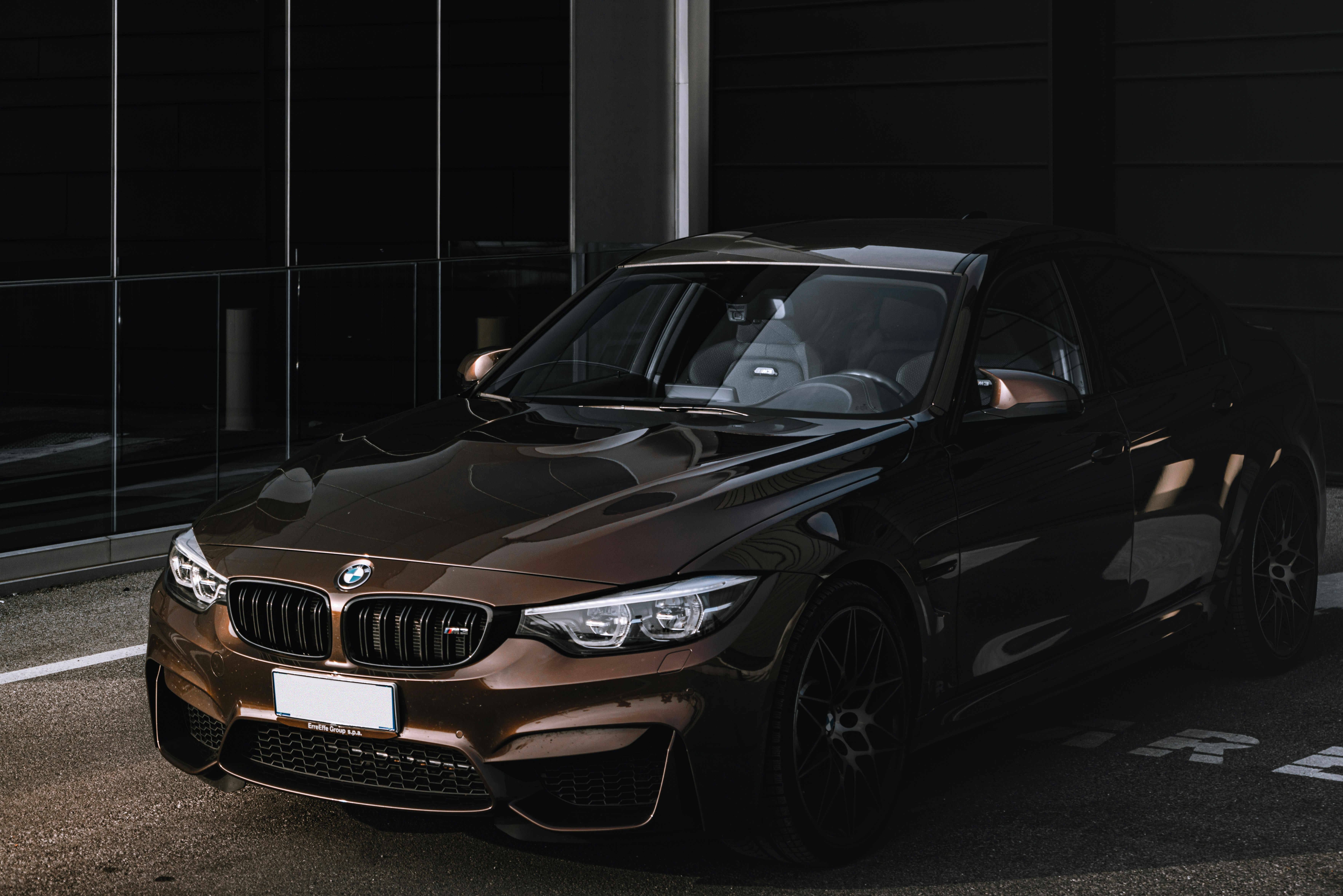 black bmw m 3 coupe