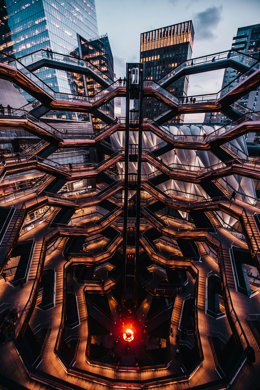 brown and black building interior